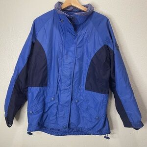 Northern Reflections Men's Blue Insulated Windbreaker Jacket Size Medium